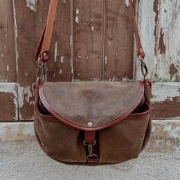Sac en Cuir Vieilli Marron - Cléa