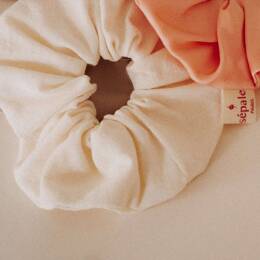 Chouchou beige - écru en Lin - En stock