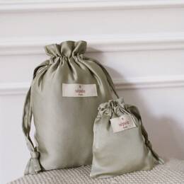 Pochon vert Tilleul - 100% Viscose soyeuse - En stock