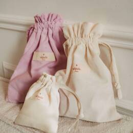 Pochon Écru - Beige en Lin - En stock