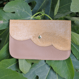 Midi Porte Monnaie Plume
