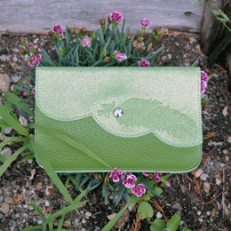 Midi Porte Monnaie Plume