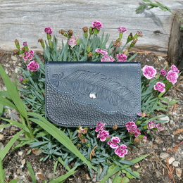 Mini Porte Monnaie Plume