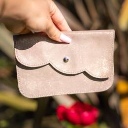 Midi Porte Monnaie Fleur