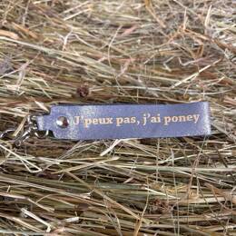 Porte-clés Message - Cavalière
