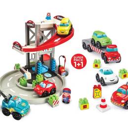 Super pack garage et camion Abrick