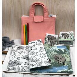 Mallette d'activités "Animaux de la jungle" nomade -  PÊCHE