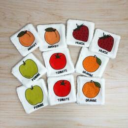 Jeu mémory FRUITS "petit jardinier"