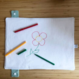 Set de table à colorier - PAGE BLANCHE