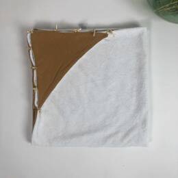 Cape de bain bébé évolutive - Camel