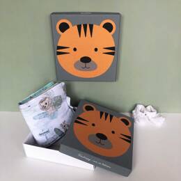 Coffret cadeau toile -Tigre