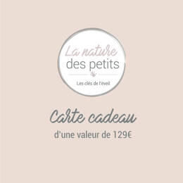 Carte cadeau - valeur 129€