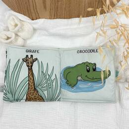 Livre d'éveil - Animaux de la jungle