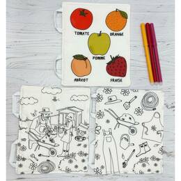 3 pages de coloriage mallette d'activités évolutive - JARDINAGE