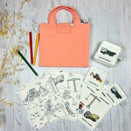 Mallette d'activités évolutive + 3 pages + mémory- "Petit  bricoleur" - PÊCHE