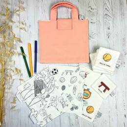 Mallette d'activités évolutive + 3 pages + mémory- "Petit  champion" - PÊCHE