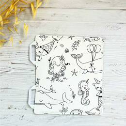 Page coloriage mallette d'activités évolutive - MER