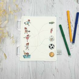 Page activité à relier mallette d'activités évolutive - SPORT