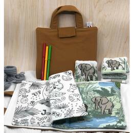 Mallette d'activités "Animaux de la jungle" nomade -  CAMEL