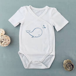 Body Bébé Baleine