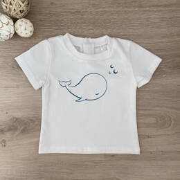 T-Shirt Bébé Baleine