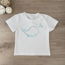 T-Shirt Bébé Baleine