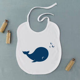 Bavoir Bébé Baleine (P)