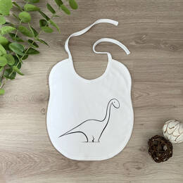 Bavoir Bébé Diplodocus