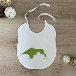 Bavoir Bébé T-Rex et son Petit (P)