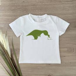 T-Shirt Bébé T-Rex et son Petit (P)