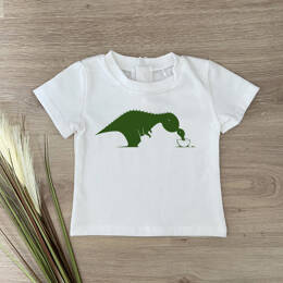 T-Shirt Bébé T-Rex et son Petit (P)