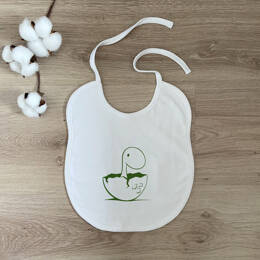Bavoir Bébé Petit Dinosaure