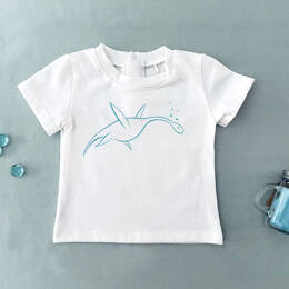 T-Shirt Bébé Plésiosaure