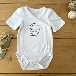 Body Bébé Éléphant