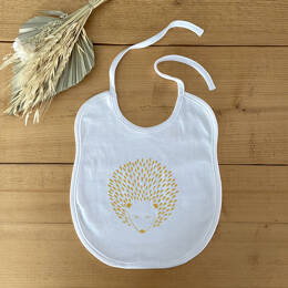 Bavoir Bébé Hérisson Blotti