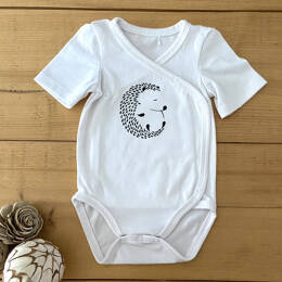 Body Bébé Hérisson en Boule