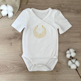 Body Bébé Hérisson Couché