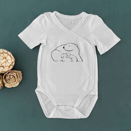 Body Bébé Ours Polaires Couchés