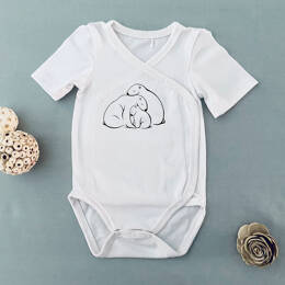 Body Bébé Famille Ours Polaires