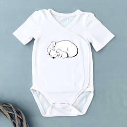 Body Bébé Ours Polaire et Oursons