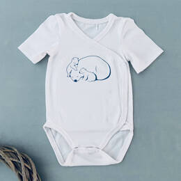 Body Bébé Ours Polaire et Oursons