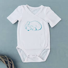 Body Bébé Ours Polaire et Oursons