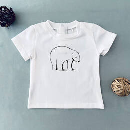 T-Shirt Bébé Ours Polaire
