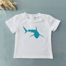 T-Shirt Bébé Requin (P)