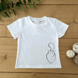 T-shirt Bébé Chat de Face