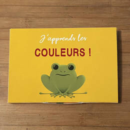 Cartes J'apprends les couleurs