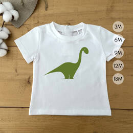T-Shirt Bébé Diplodocus (P) - Bonne Affaire
