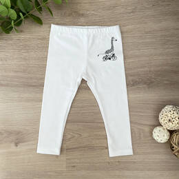 Legging Bébé Girafe à Vélo