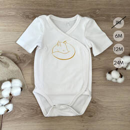 Body Bébé Renard Endormi - Bonne Affaire