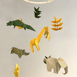 Mobile Animaux de la Savane